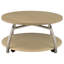 Ensemble de tables basses et de tables rondes 3 pièces Dacre Greige-615837958-609004318