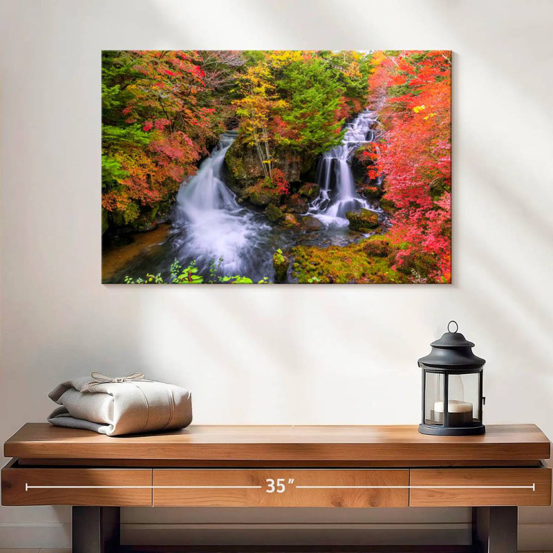 Alvord, automne aux chutes de Ryuzu, H 16 po x l 24 po