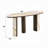 Haidar Console Table W/marble Top