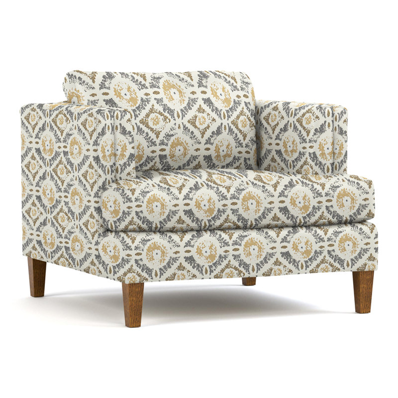 Fauteuil tuxedo avec accoudoirs Surrey Hills, Perigold Witttmeyer Mist