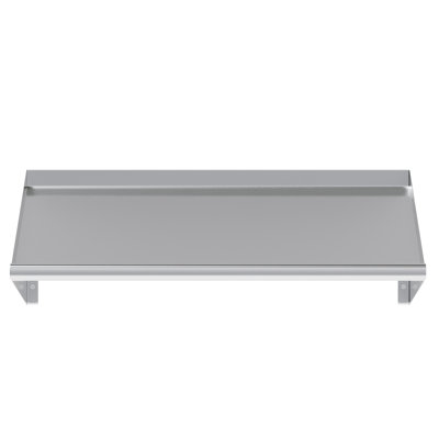 42 In. Stainless Steel Wall Mounted Slanted Rack Shelf