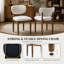 48 cm H Upholstered Chenille Dining Chair-489847263