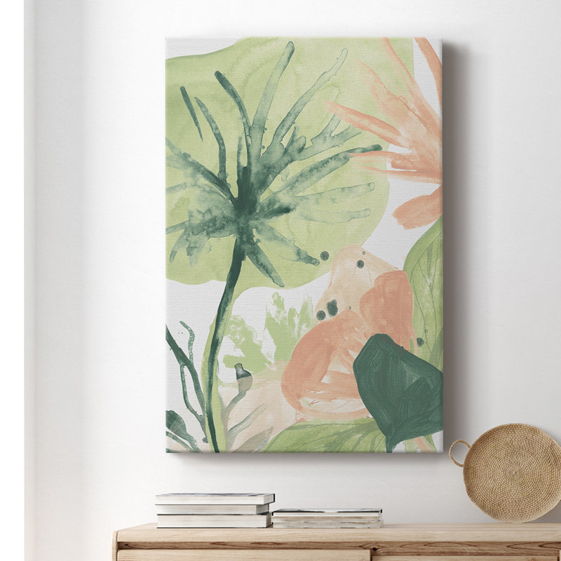 «Blush Breeze III», impression sur toile tendue, L 12 po x H 18 po