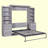Georgan Metal Murphy Bed-1448108340