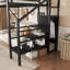Lit mezzanine simple avec escalier-1204159599