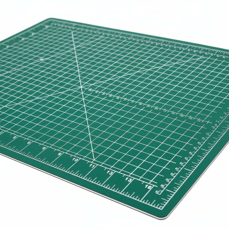 Tapis de couture autocicatrisant, tapis de coupe rotatif 12 po x 18 po, planche à découper double face à 5 plis pour l'artisanat de couture