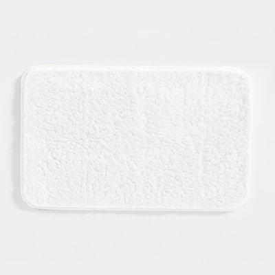 Plush Absorbent Bath Mat Rug with Anti-Skid Rubber Backing