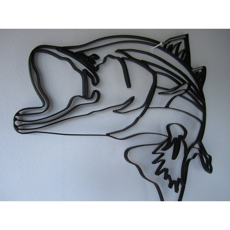Décoration murale basse contemporaine pour poissons