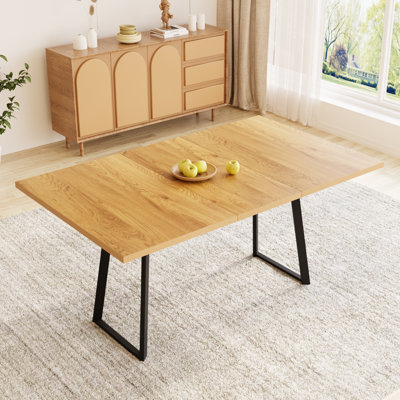 Kitchen Dining Table, Extendable Dining  Table