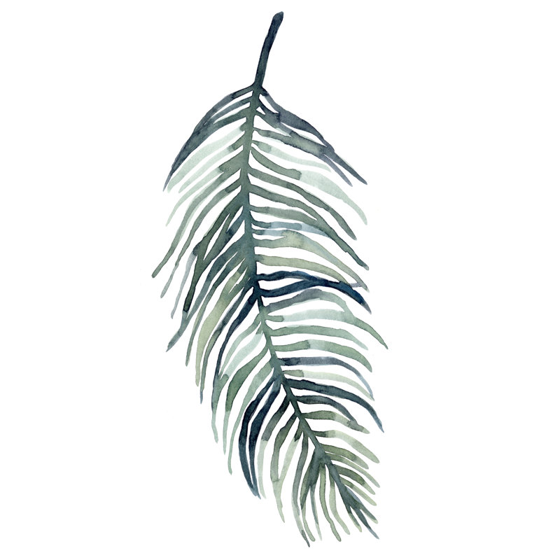 Palm Leaves I by Emma Scarvey - Wrapped Canvas Painting, 122cm H x 81cm W