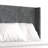 FULL SIZE WINGBACK PLATFORM LIFT UP STORAGE BED IN GREY VELVET-5935858-5935856