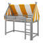 Cozy Canopy Loft Bed Featuring Built-In LED & Storage Shelves-1351498267