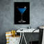 «Blue Curacao» par Epic Portfolio, art mural sur toile-1400191384