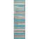 Premium Machine Washable Prisco Teal Rug