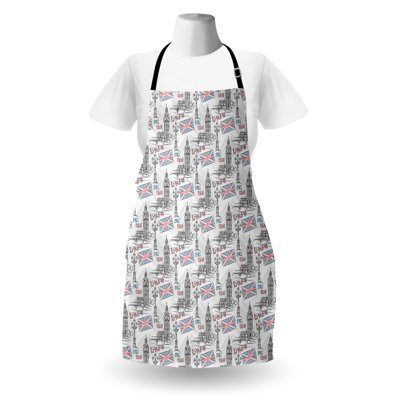 Geometric Shapes Bib Apron