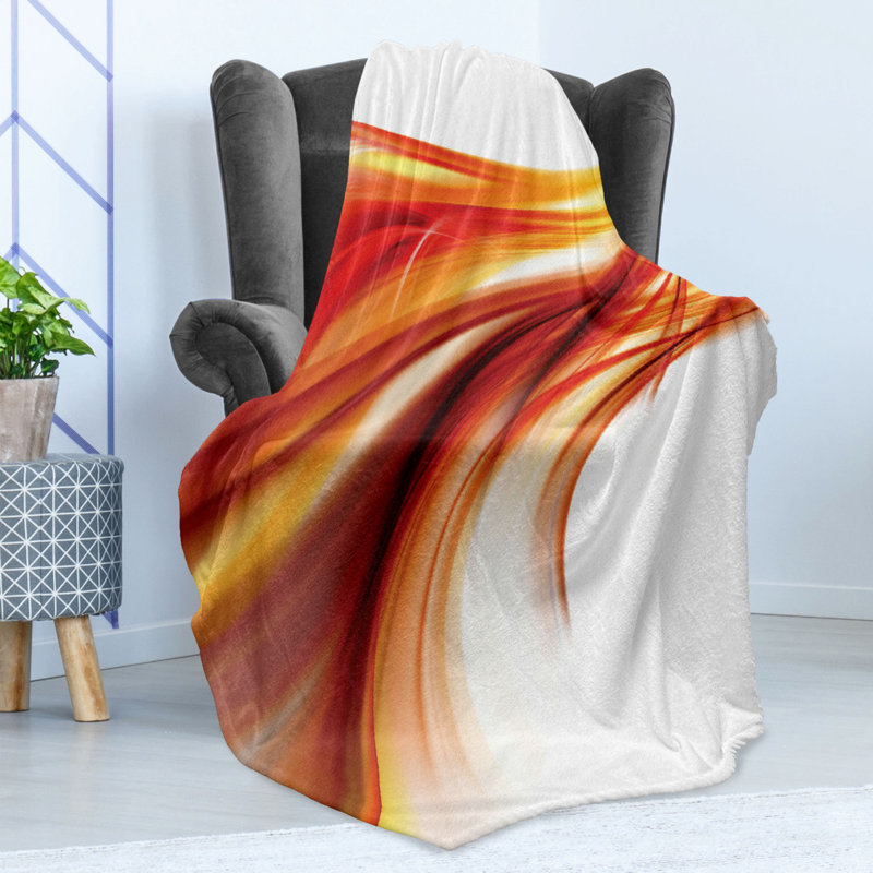Hand Woven Throw Blanket, 70" W x 90" L