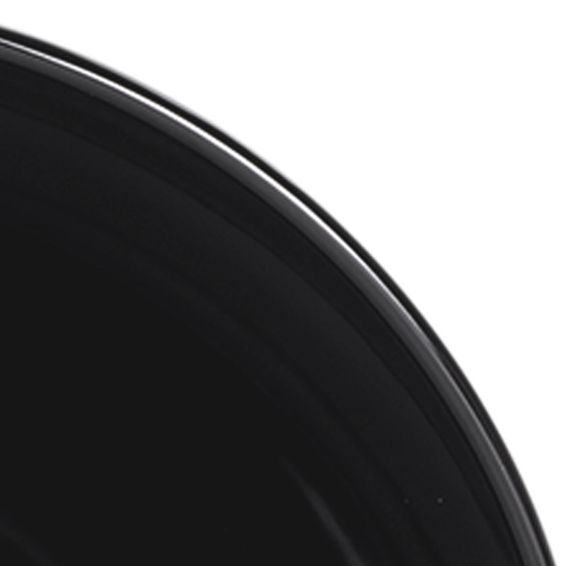 Elite Global Solutions Pappasan Melamine Serving Bowl, Black