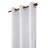 Mcgowen 100% Cotton Solid Room Darkening Thermal Grommet Curtain Panels-19339109-19339120