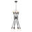 Cobra 12 - Light Dimmable Sputnik Modern Linear Chandelier-87294190-87294189