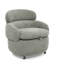 Swivel Storage Accent Chair with Casters Upholstered Single Seater 360 Rotating Chair with Hidden Storage for Living Room Bedroom