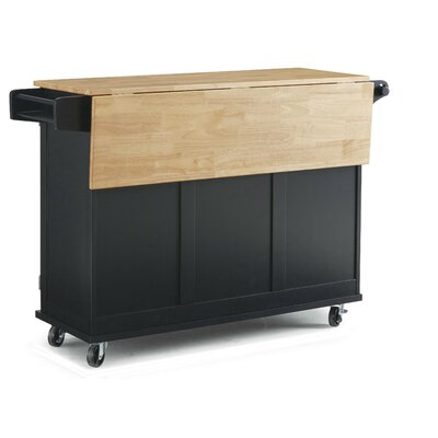 Lark Manor Aftonshire Solid Wood Kitchen Island & Reviews | Wayfair