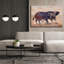  «The Duel» par Delene Lambert, art mural sur toile, 60 po x 40 po-67715505