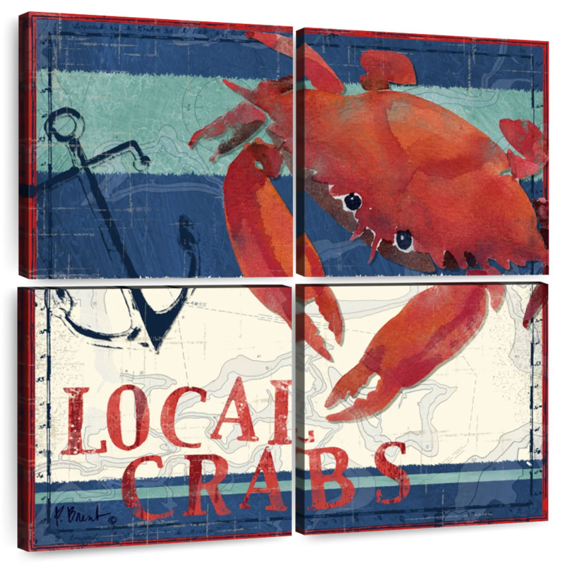 Crabe Brampt, H 50 po x l 50 po