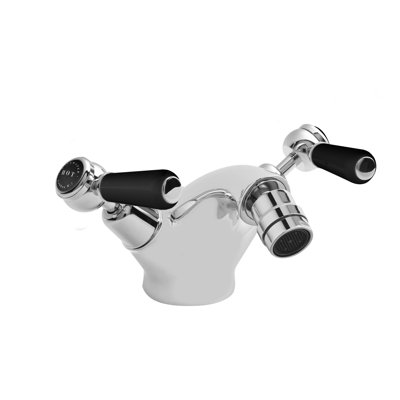Solid Brass Double Handle Horizontal Spray Bidet Tap