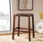 Boulevard Upholstered Counter Stool with Solid Wood Frame-1410200997