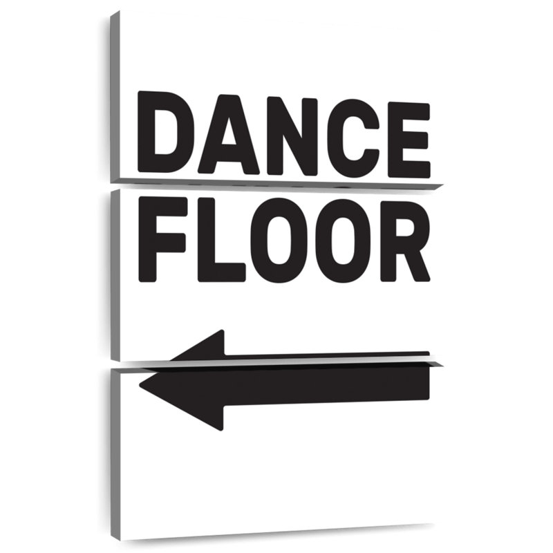 Piste de danse Tergel - gauche, H 45 po x l 28 po