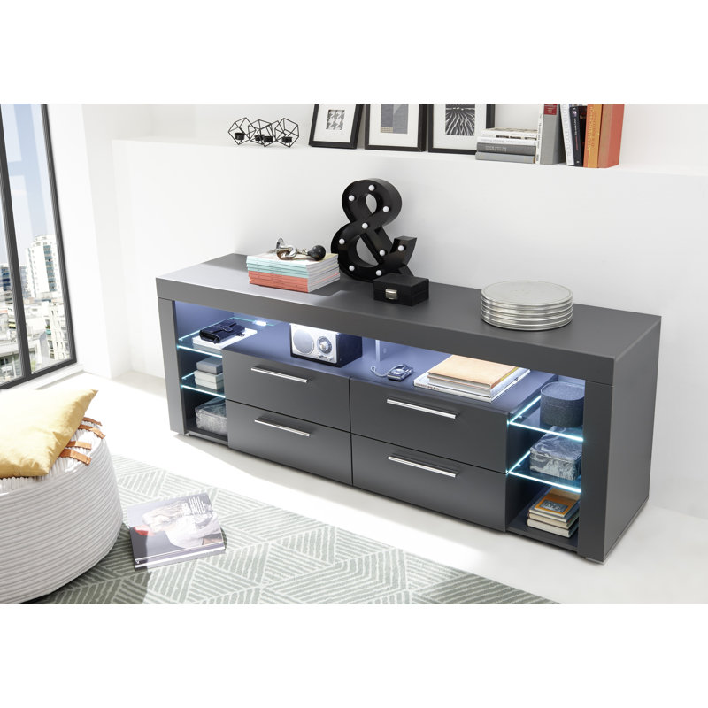 Aftan Unfinished TV Stand for TVs up to 78"