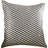 Embroidered Leather/Suede Throw Pillow