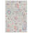 Metro Hand Tufted Wool Cotton Floral Rug in Beige-88890238