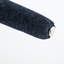 Chaises de salle à manger contemporaines en chenille bleu foncé de 2 pièces, évidé, structure en fer, performance à coût élevé pour une pièce confortable et simple, idéale-413146452