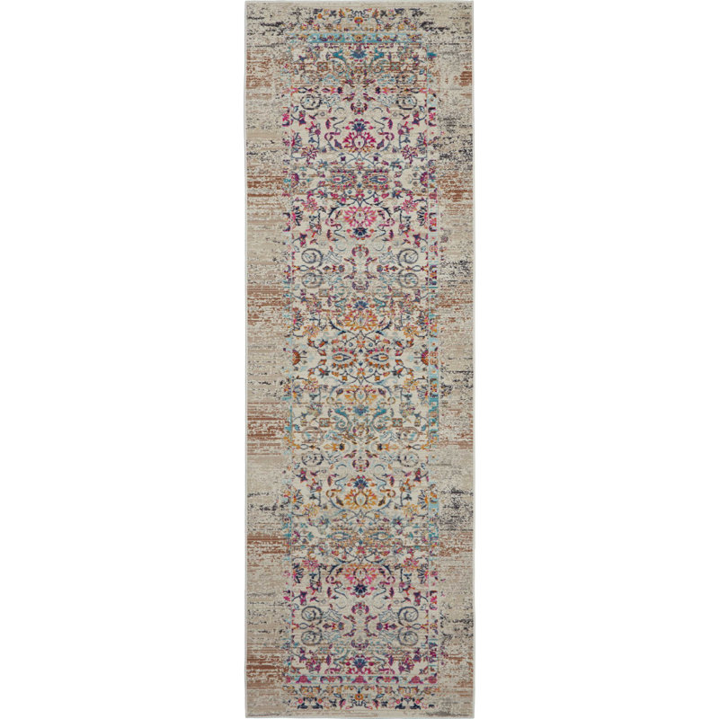 Lowndes Oriental Indoor Rug, Rectangle 2' x 6'
