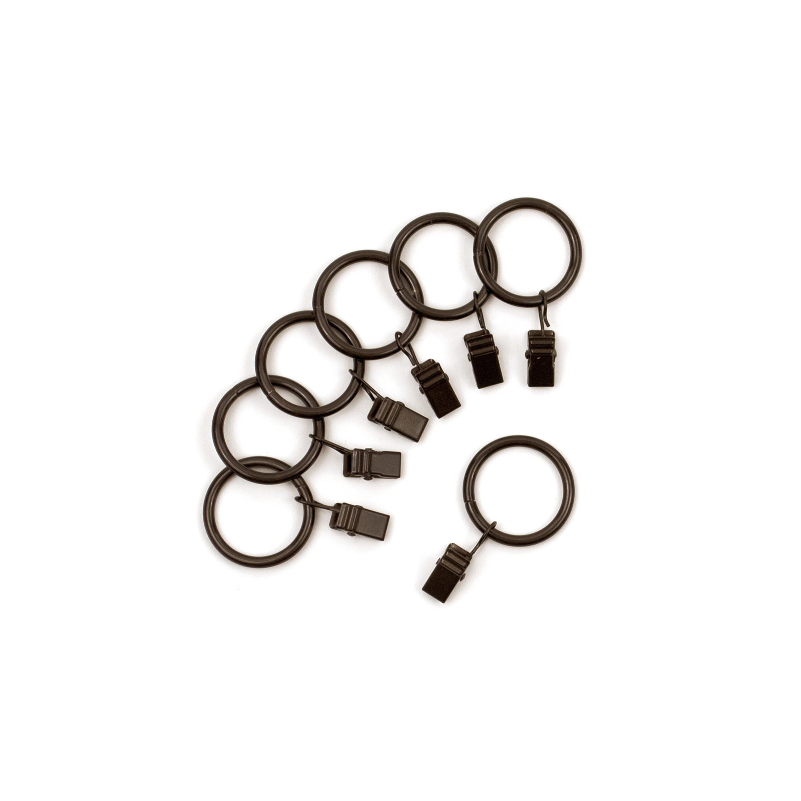 Vasios Curtain Rings, Oil Rubbed Bronze