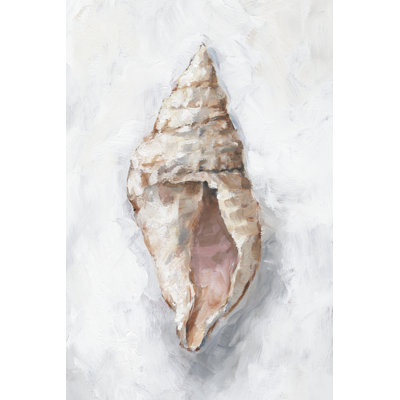 " White Shell Study III " by Ethan Harper Painting Print