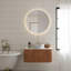 Salle de bain murale 30 po avec lavabo rond en céramique et tiroir-730562462