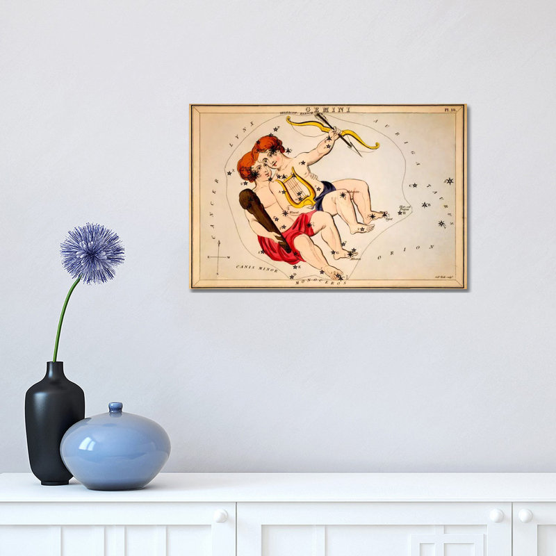 Gemini by Sidney Hall - Wrapped Canvas Gallery-Wrapped Canvas Giclée