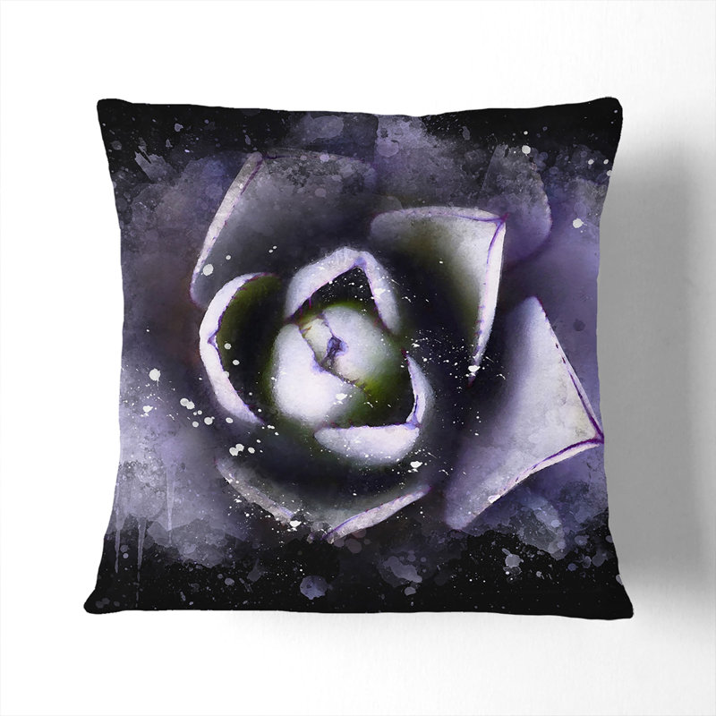Square Throw Cushion, 40cm H x 40cm W x 15cm D
