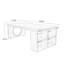 Bureau rectangulaire en bois massif brun clair-1179933558