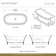 Toulouse 71-1/8" x 31-1/2" Freestanding Soaking Bathtub in Volcanic Limestone with No Overflow Hole