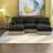 Spacious Modular Sofas Chenille Leopard Modern Style For Home Living