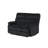 Coppock DAB8ED498C24496AA7BF8B844E9209A3 Loveseat , Black