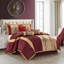 Ensemble d'édredon en microfibre 7 pièces Kath-1866861286-1833122713