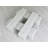 Metro Cubes 2 in. x 8 in. Textured Glass Straight Edge Subway Decorative Kitchen & Bathroom Wall Tile