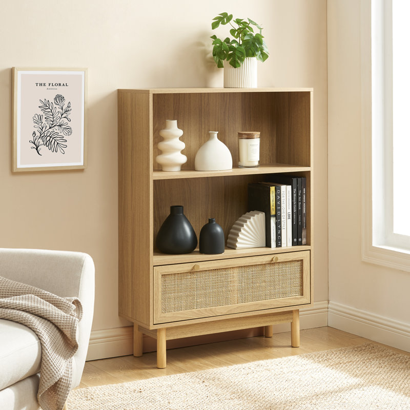 Albertien 113cm H x 80cm W Standard Bookcase
