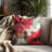 Roi Floral Throw Pillow