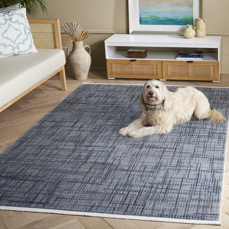 Rosalba Performance Abstract Rug, Rectangle 5'3" x 7'6"
