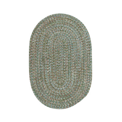 Tapis réversible intérieur / extérieur Freels - bleu clair